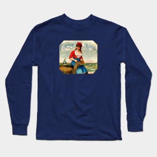 19th C. First Mate Cigars Long Sleeve T-Shirt